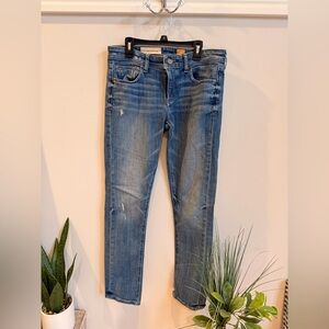 Anthropologie Pilcro Women's Skinny Hyphen Jeans in Blue size 27